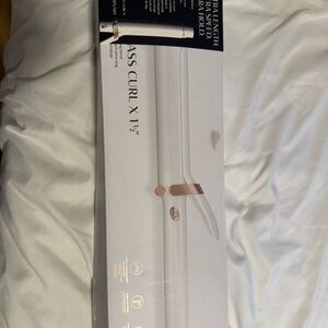 T3 White and Rose Gold Curling Iron